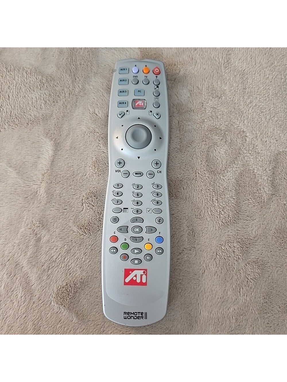 OEM GENUINE - ATI - WONDERII - RC13747002/00RF REMOTE CONTROL - TESTED - DD-3454